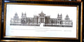 Original Prints: Antique c.1715–1725 Colen Campbell Vitruvius Britannicus Blenheim Palace Engraving