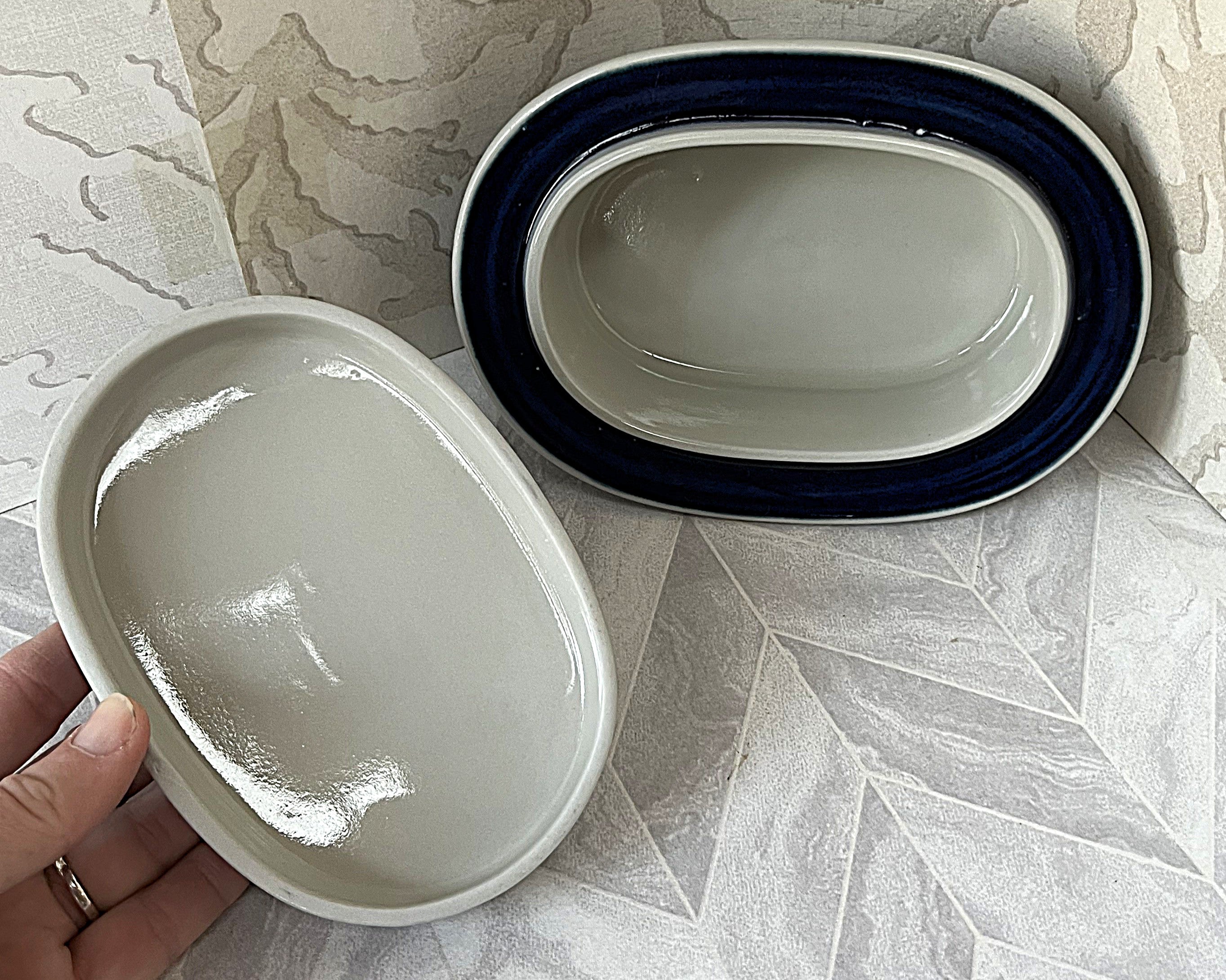 Tableware: Arabia Finland Anemone Butter Dish