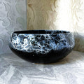 Lucia Ware: Lucia Ware Bubble Glaze Volcanic Black Centrepiece Bowl