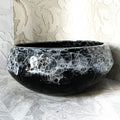 Lucia Ware: Lucia Ware Bubble Glaze Volcanic Black Centrepiece Bowl