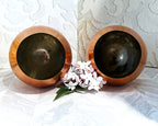 Copper Décor: Mid-Century Copper Spun Brandy Goblets, 2