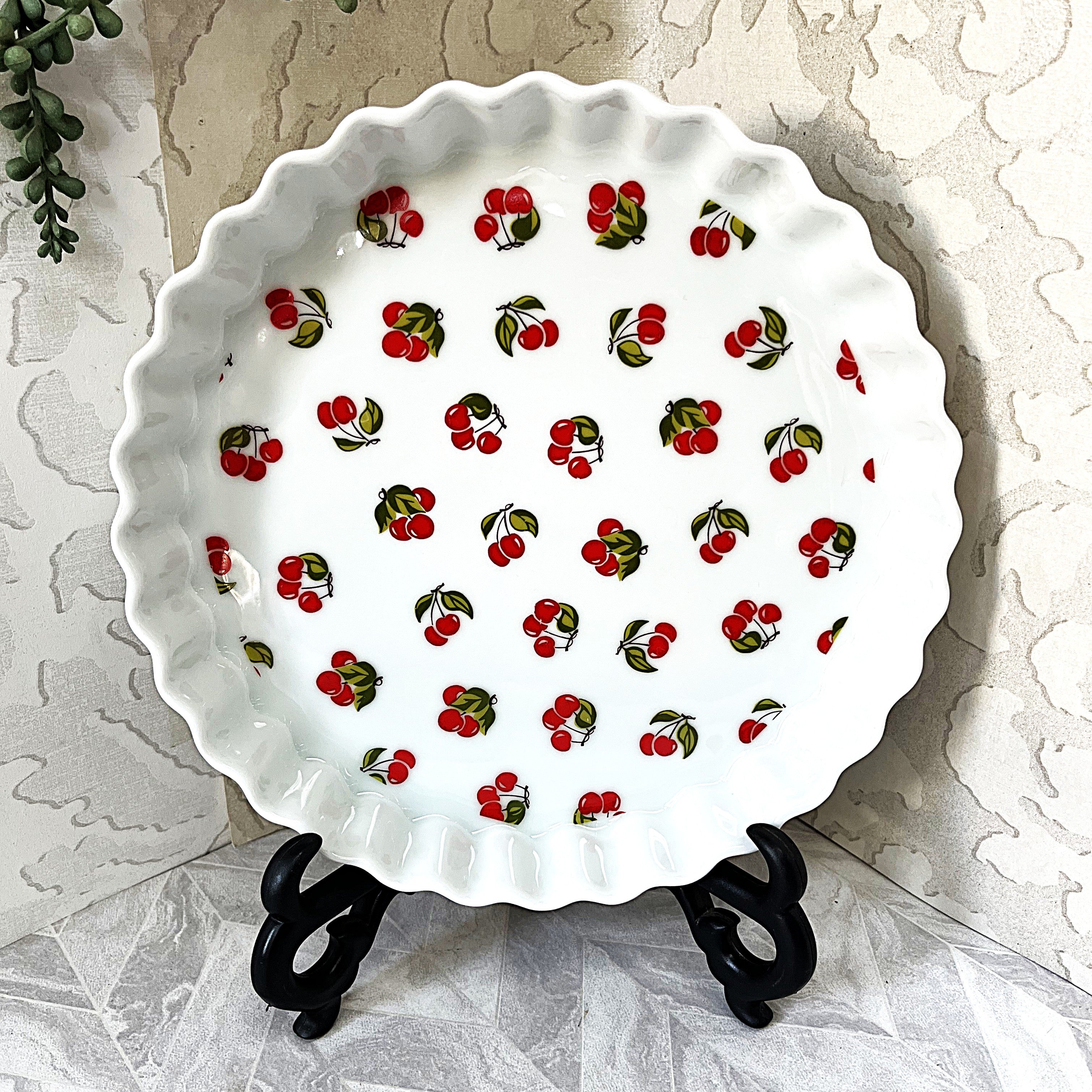 Baking Dish: Pillivuyt France L'Hirondelle, Cherry Tart Dish