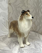 Animal Décor: Beswick Rough Collie Lochinvar of Ladypark Dog Figurine