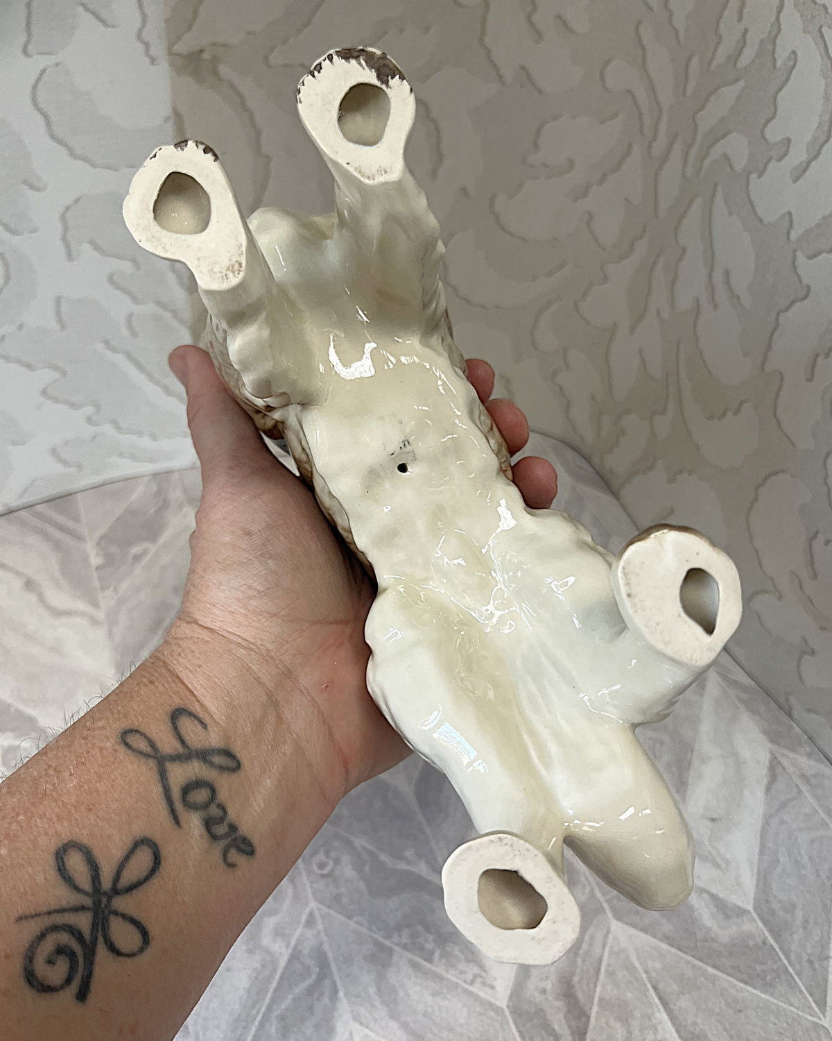 Animal Décor: Beswick Rough Collie Lochinvar of Ladypark Dog Figurine