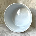 Soufflé Dish: Royal Worcester Porcelain Ribbed Soufflé, Large