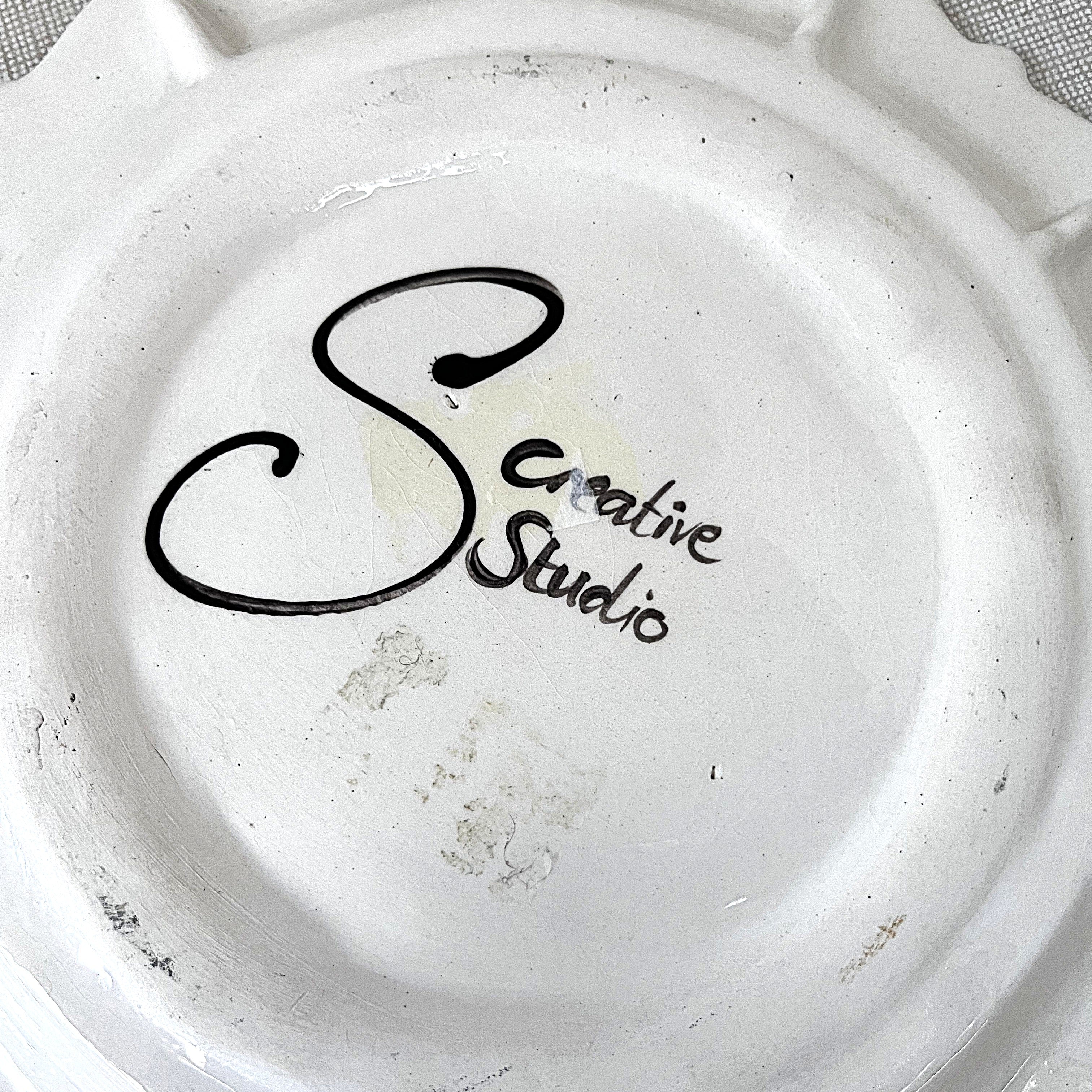 Plates: Artisanal Charger, Protea Design