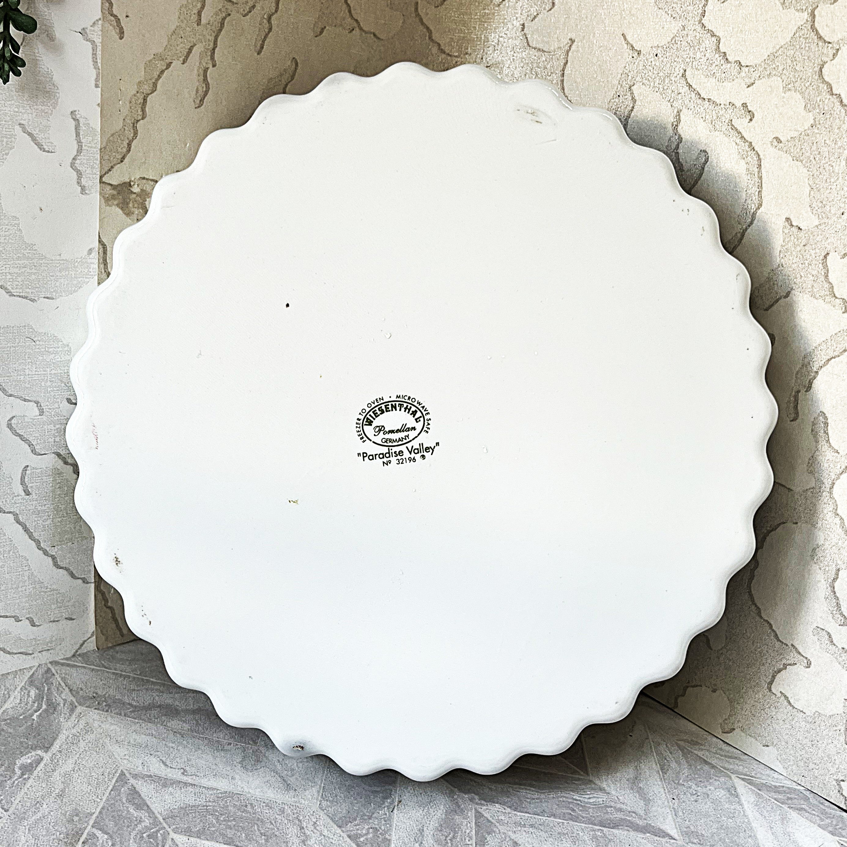 Baking Dish: Wiesenthal Paradise Valley Scalloped Tart Quiche Dish