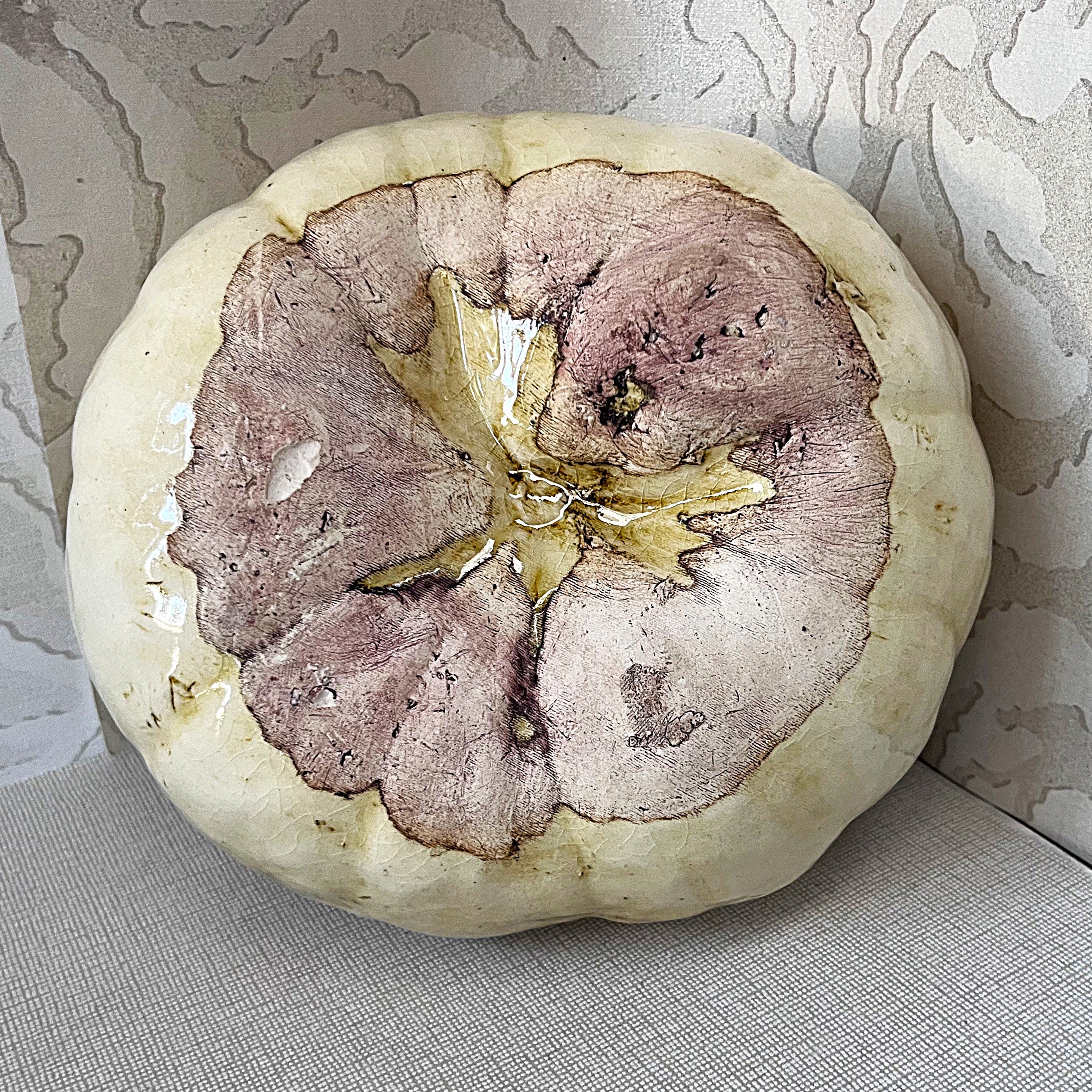 Studio Pottery: Organic Sculptural Pumpkin Storage Jar