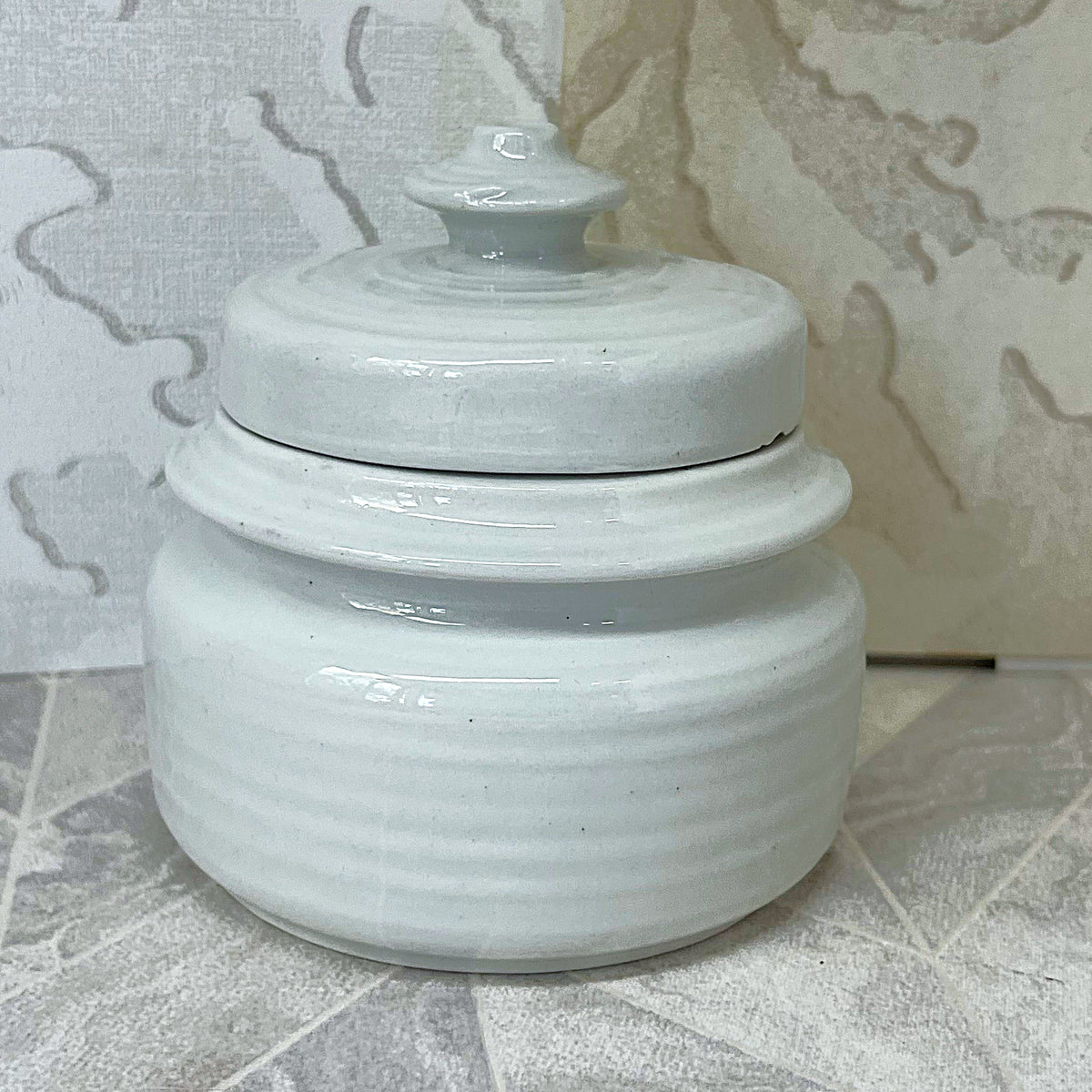 Tableware: Arabia Finland Kaarna Sugar Bowl