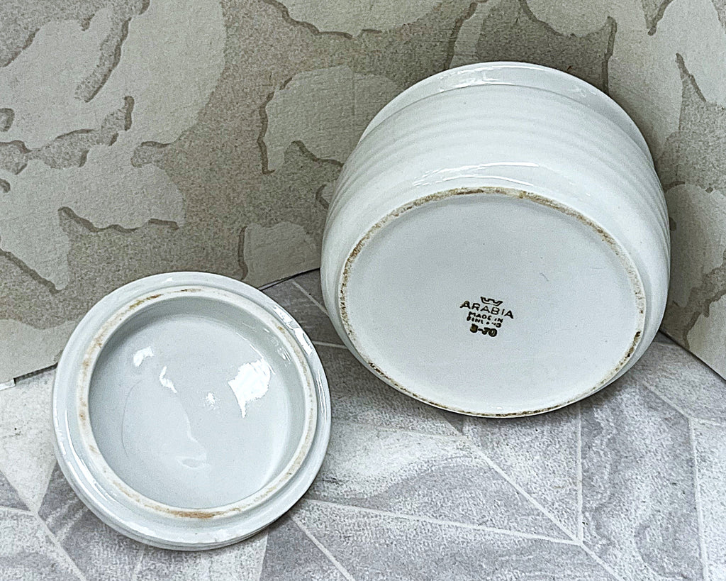 Tableware: Arabia Finland Kaarna Sugar Bowl