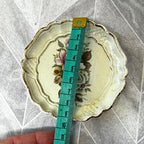Florentine Ware: Florentine Scalloped Cabbage Rose Distressed Set, 5