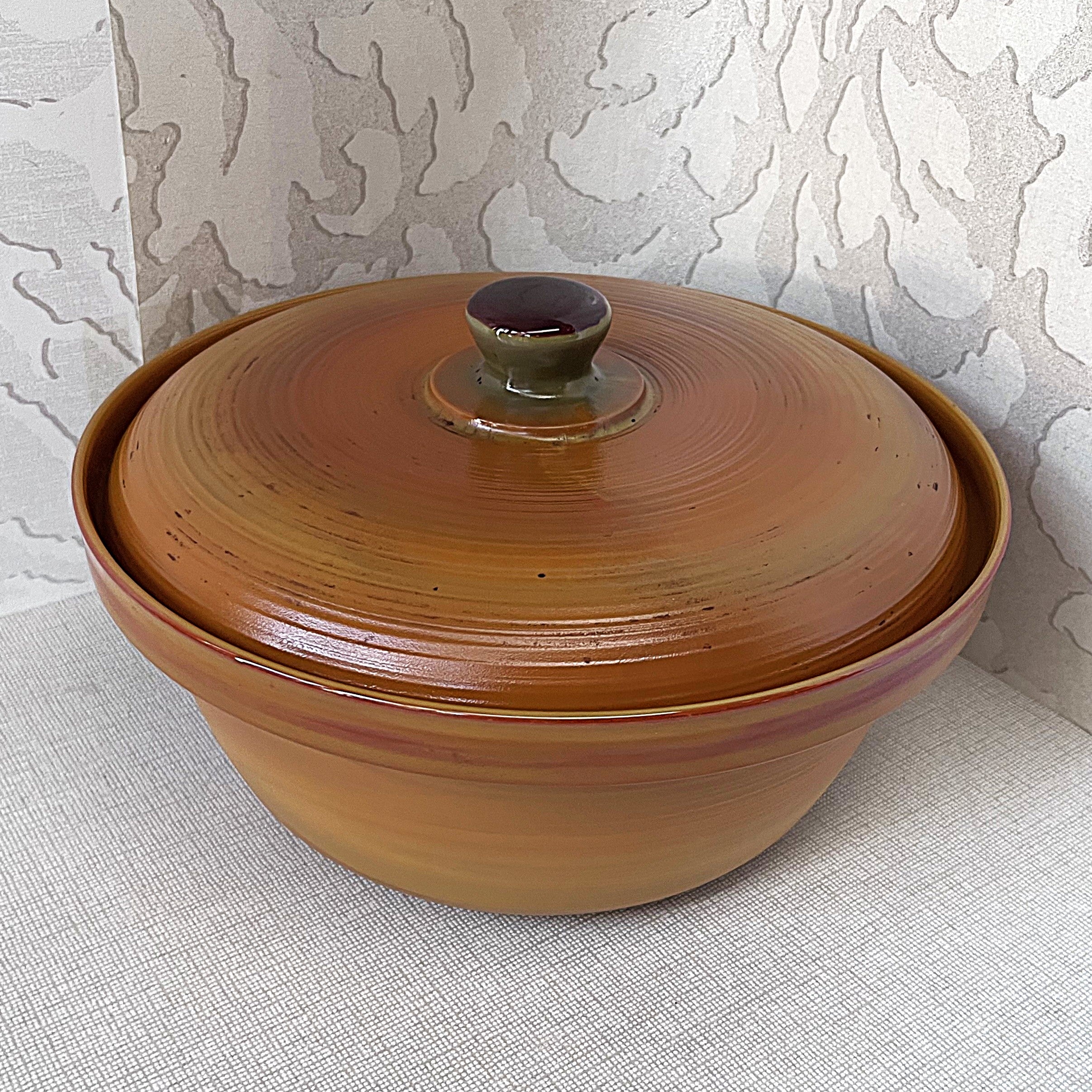 Arcopal: Volcan: Amber Lidded Casserole 2.8L