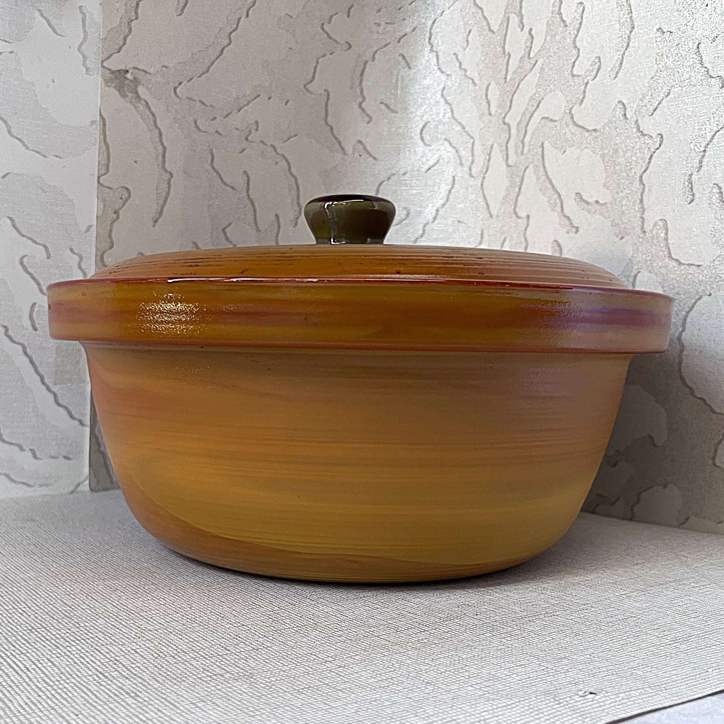 Arcopal: Volcan: Amber Lidded Casserole 2.8L