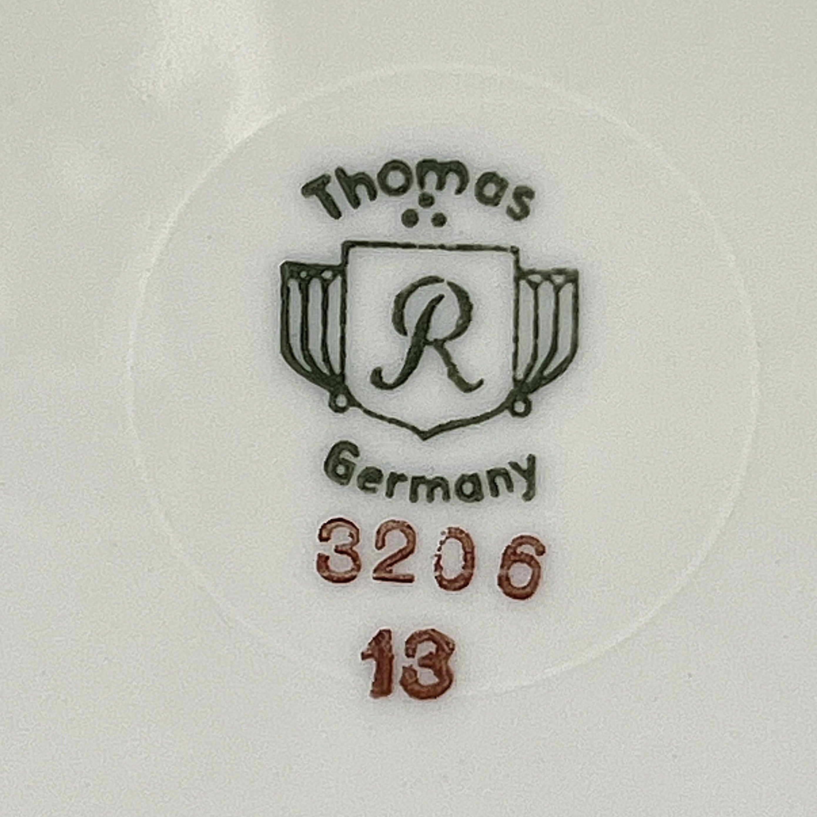 Decorative Plates: Thomas Germany Rosenthal Fruit Motif Cabinet Plates, 2