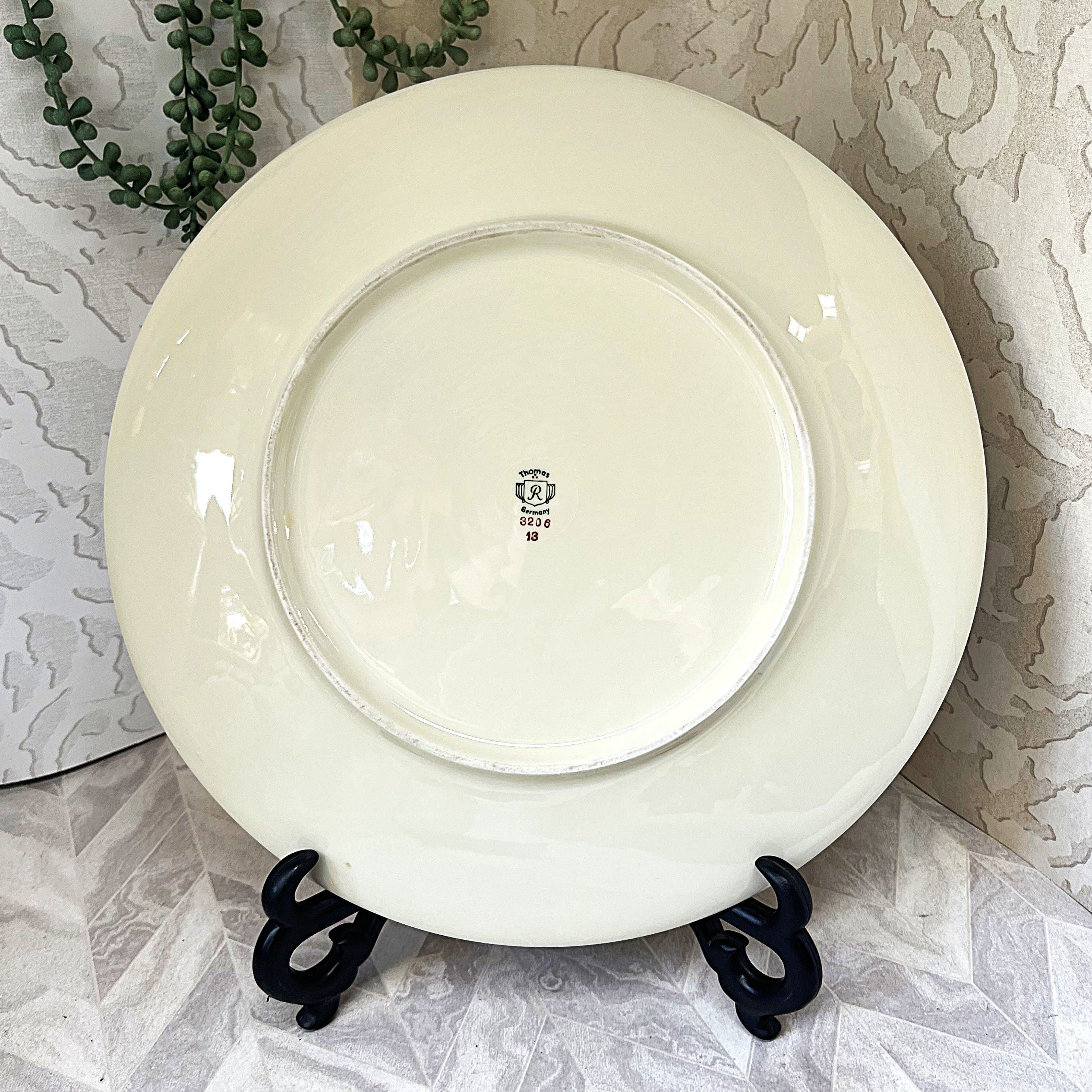 Decorative Plates: Thomas Germany Rosenthal Fruit Motif Cabinet Plates, 2