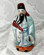 Figurines: Chinese Porcelain Sanxing Lucky Gods Set — Fu Lu Shou Figurines