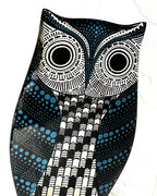 Brazilian: Abraham Palatnik Op Art Lucite Owl Sculpture