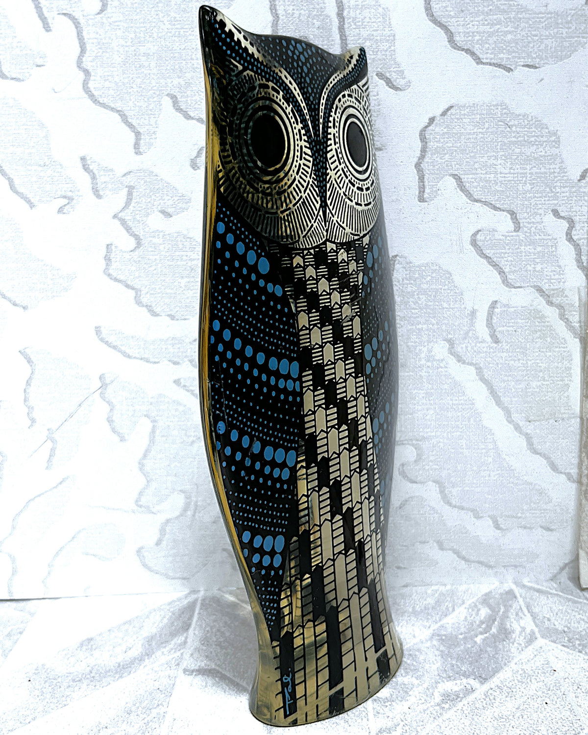 Brazilian: Abraham Palatnik Op Art Lucite Owl Sculpture