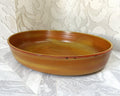 Arcopal: Volcan: Amber Swirl Oval Baking Dish