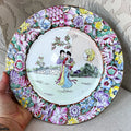 Display Plate: Chinese Famille Rose “Thousand Flora”
