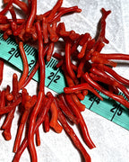Jewellery: Antique Mediterranean Red Branch Coral Statement Necklace