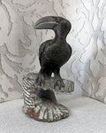 Zimbabwean: Shona Hornbill Sculpture