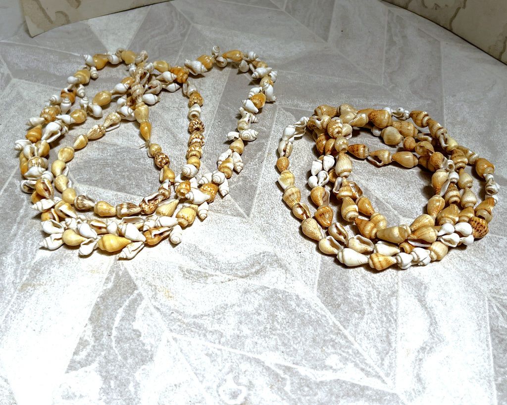 Jewellery: Hawaiian Pikake Rice Shell Necklace Collection, 2