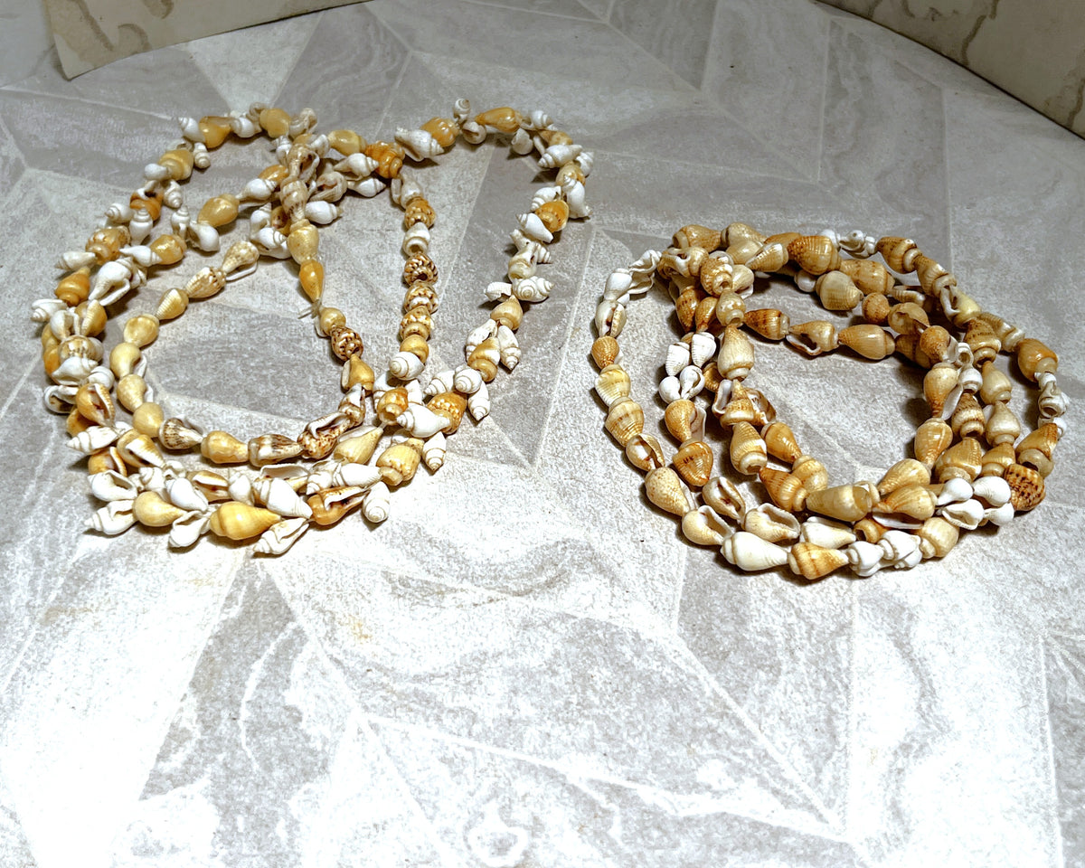Jewellery: Hawaiian Pikake Rice Shell Necklace Collection, 2