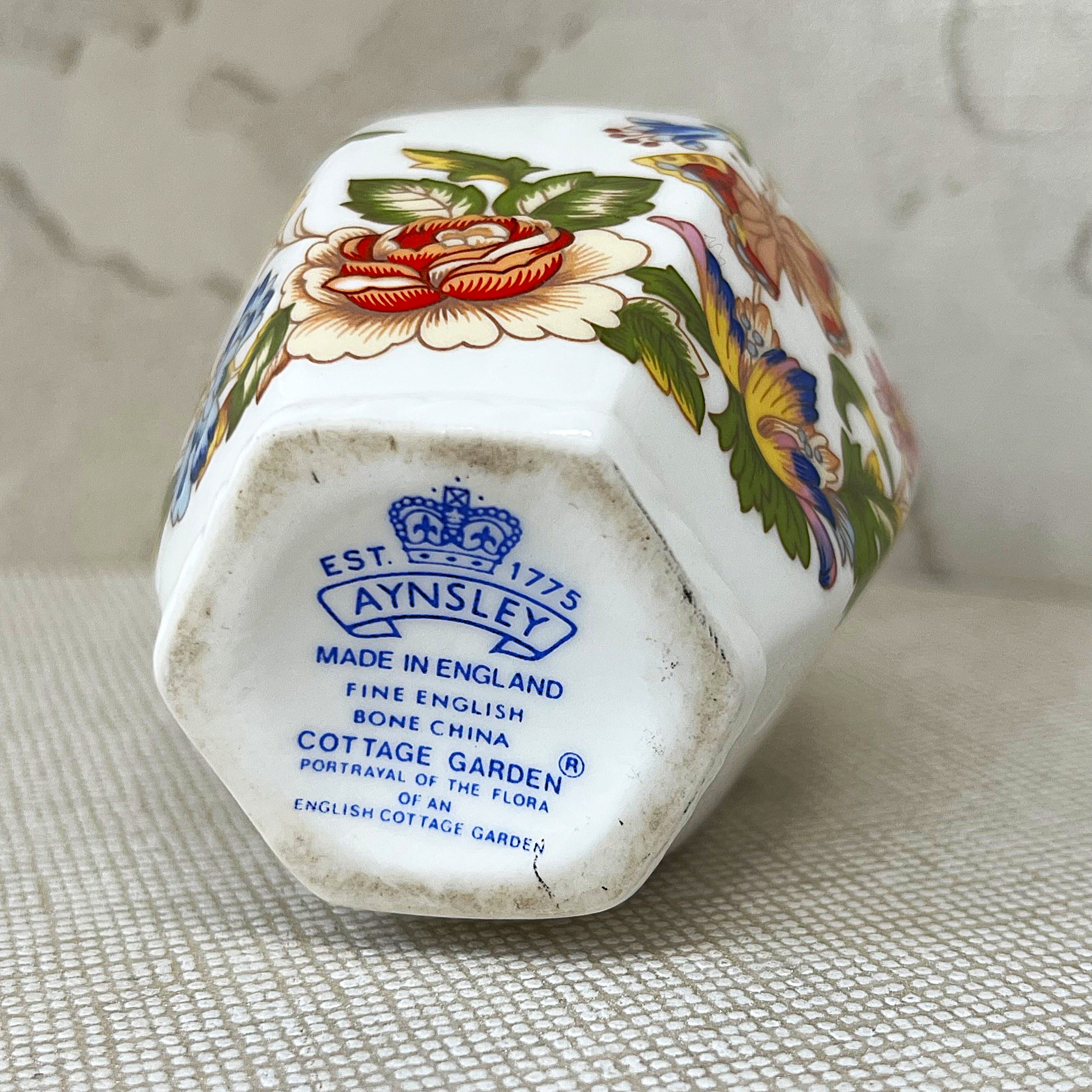 Bud Vases: Aynsley Cottage Garden Bud Vase