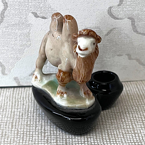 Animal Décor: Wade Porcelain Bactrian Camel Miniature