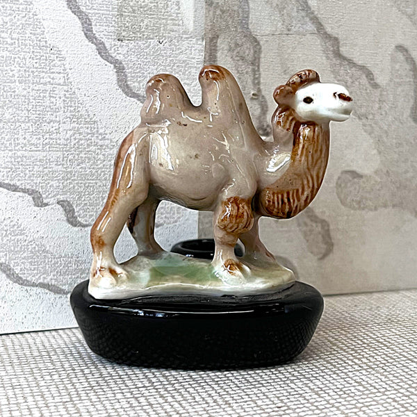 Animal Décor: Wade Porcelain Bactrian Camel Miniature
