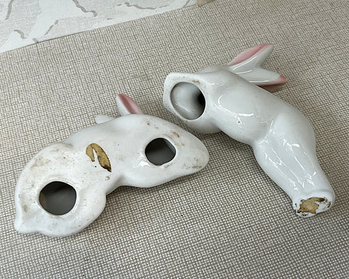 Animal Décor: Rabbit Figurines