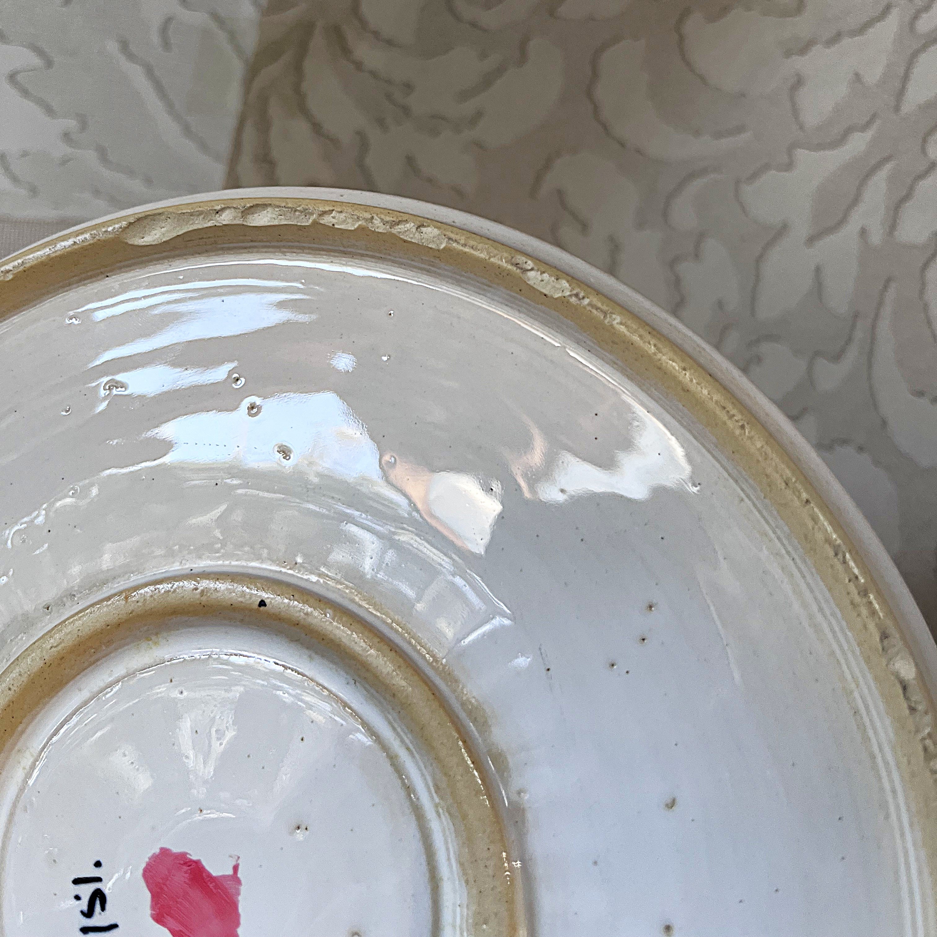 TOJ "The Old Jar": Studio Pottery Stoneware Serving Bowl