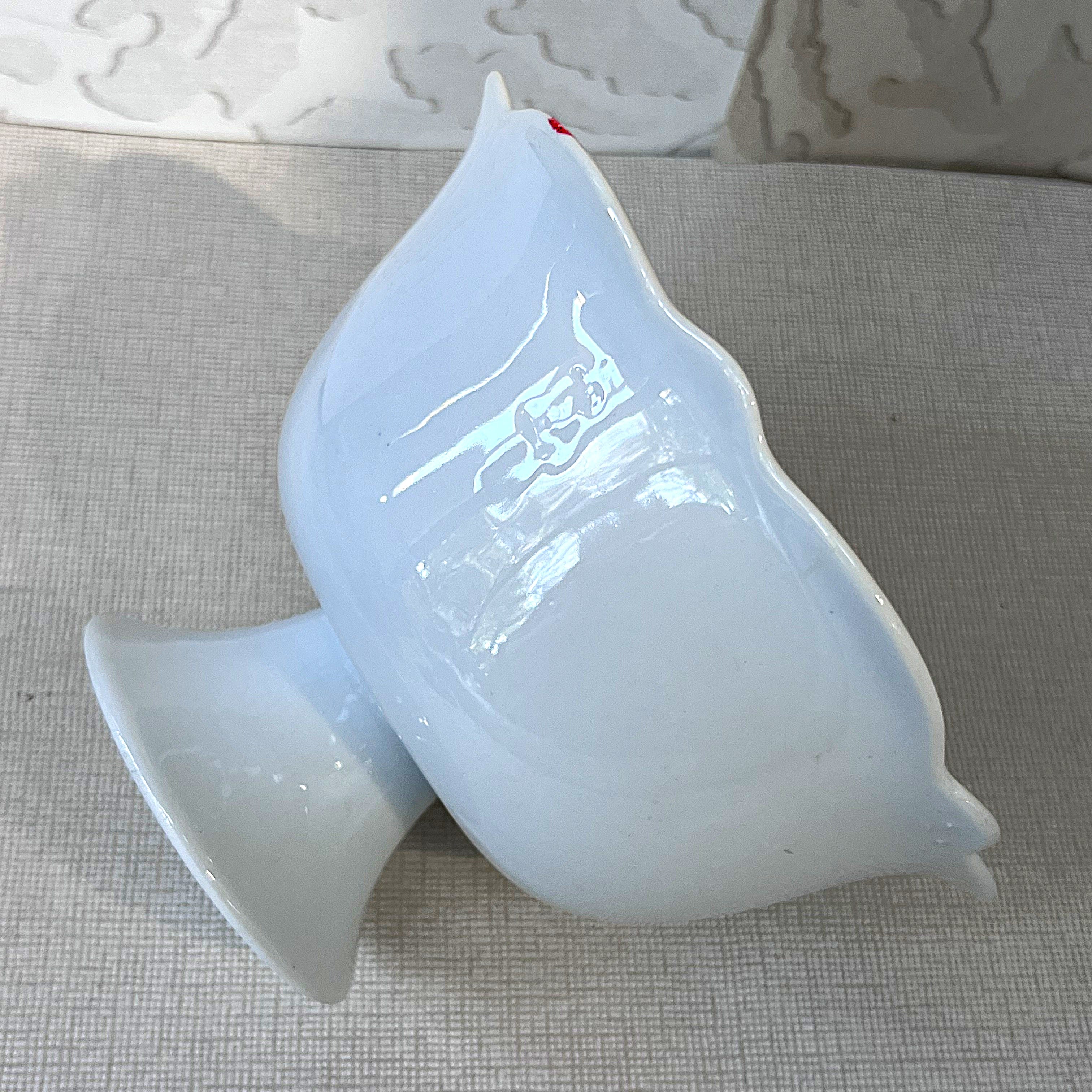 High Tea: Antique French Ironstone Pedestal Compote Bowl