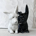 Animal Décor: SylvaC Black & White Scotch Whiskey Mascot Figurine