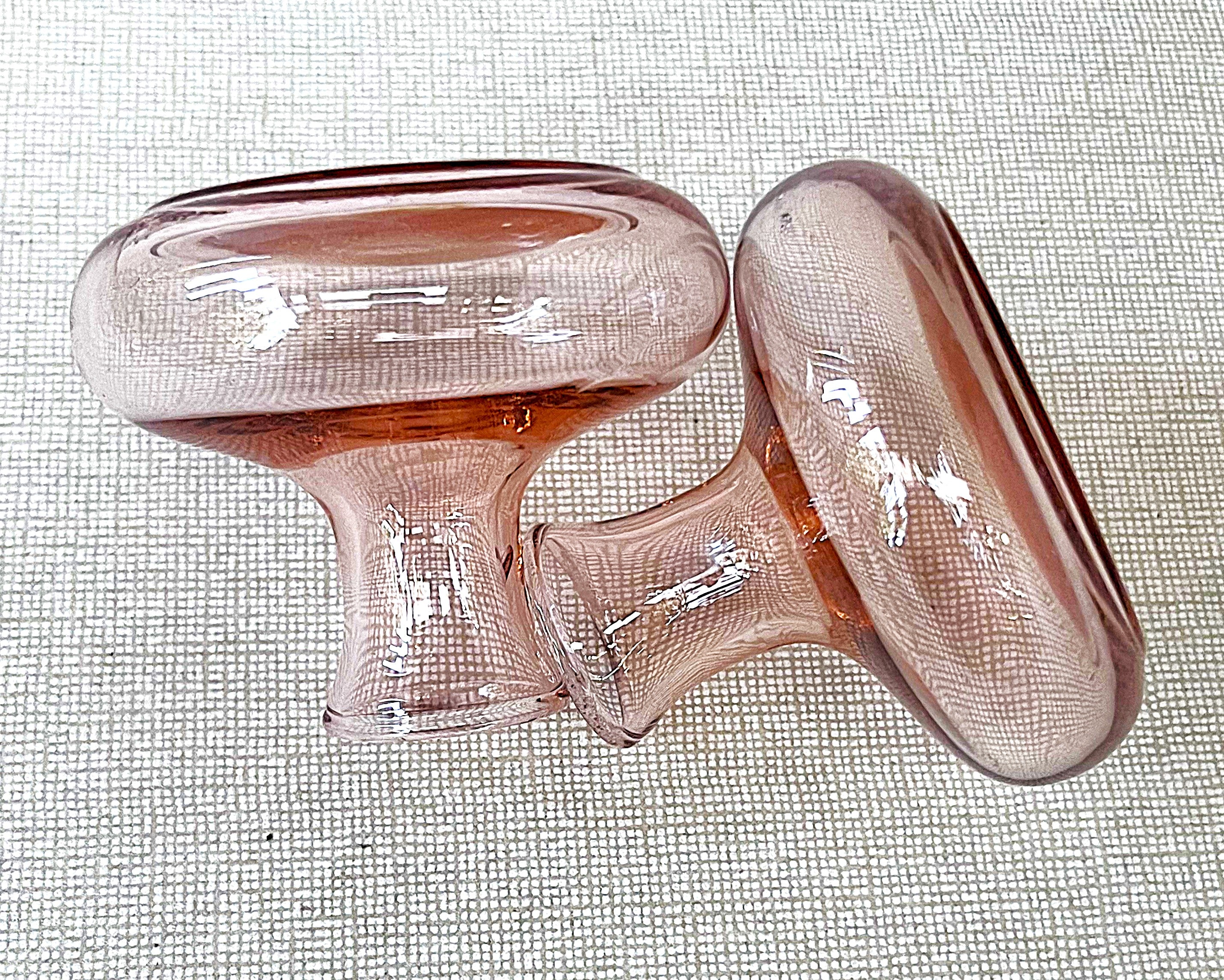 Bud Vases: Swedish Onion-Shape Bud Vase, Pair