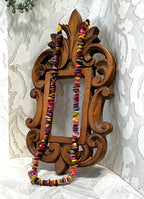 Jewellery: Balinese Multi-Colour Crystalline Mother-of-Pearl Opera Strand