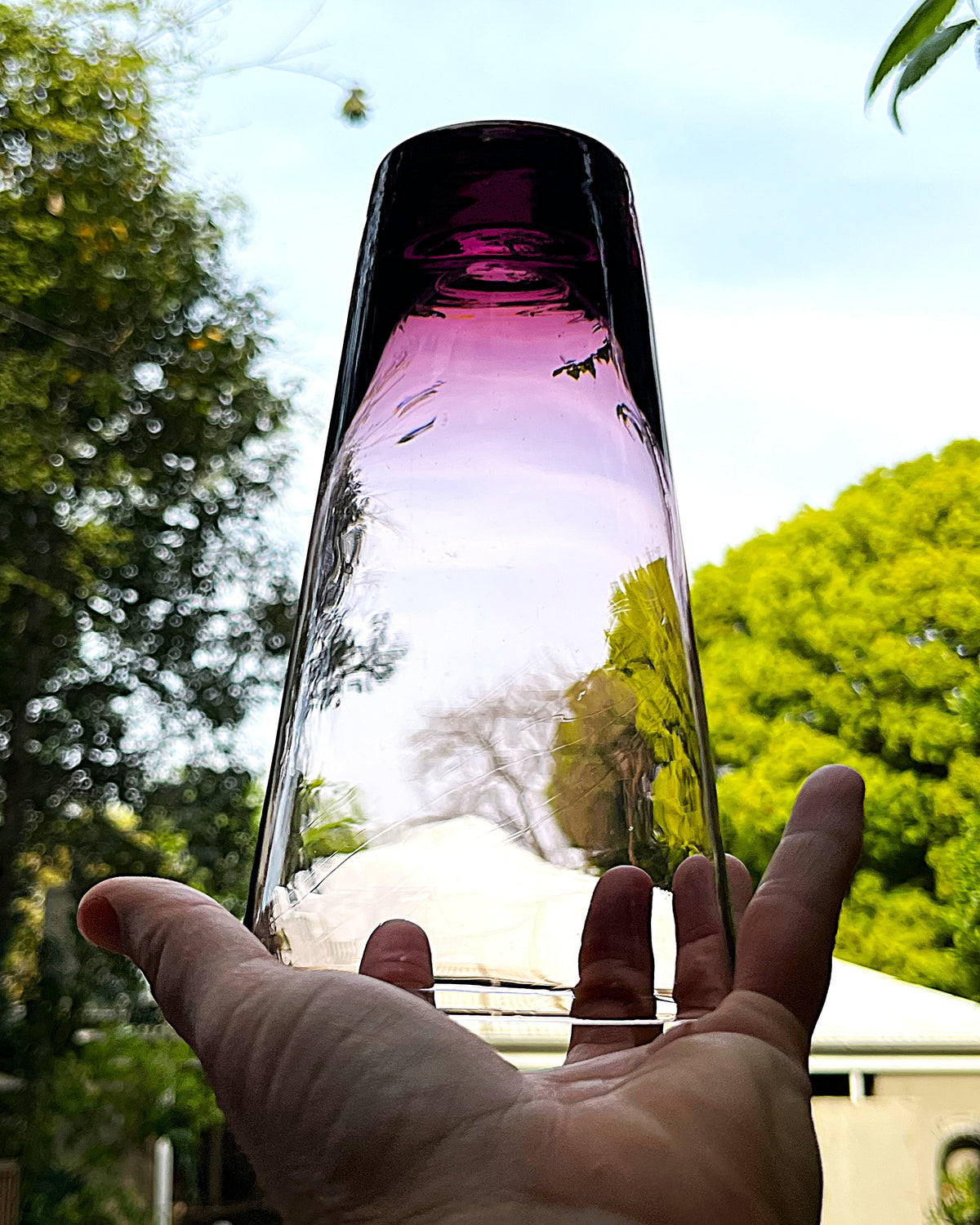 Drinkware: Empoli Amethyst Purple Highball Tumblers, 4