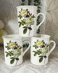 Coffee Mugs: Ashdene Pierre-Joseph Redouté French Botanical Porcelain Mugs