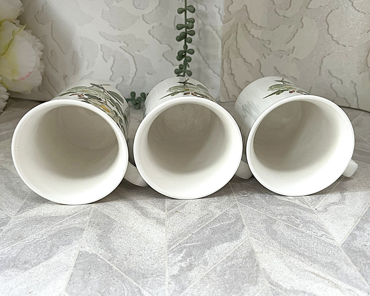 Coffee Mugs: Ashdene Pierre-Joseph Redouté French Botanical Porcelain Mugs
