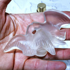 Perfume Bottle: Nina Ricci "L'Air du Temps" Vanity Bottle with Twin Doves Topper