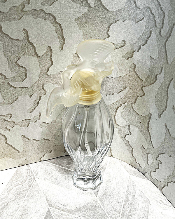 Perfume Bottle: Nina Ricci "L'Air du Temps" Vanity Bottle with Twin Doves Topper