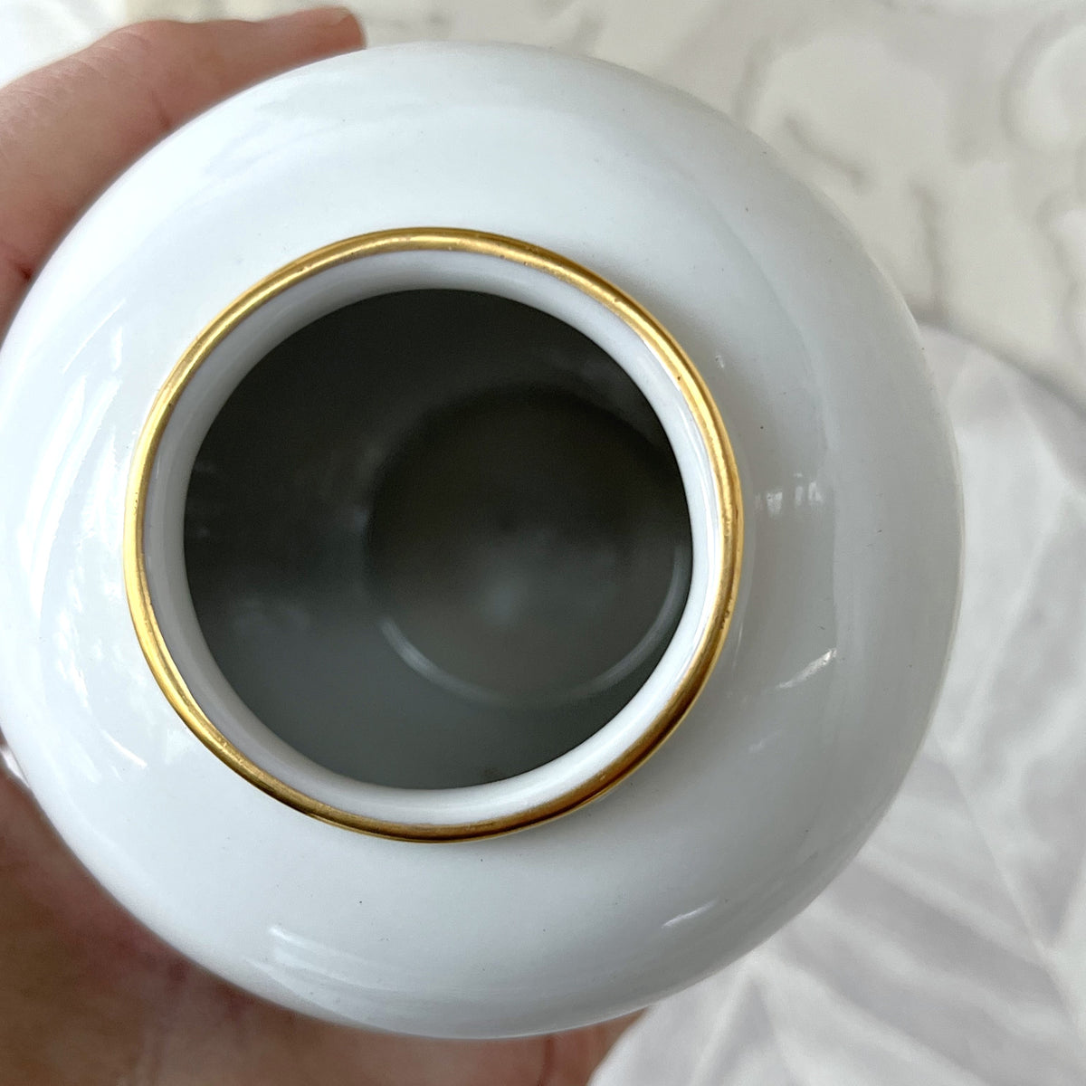 Vases: Exceptionally Rare Rosenthal Hand-Painted Robin Bird Vase