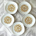 Decorative Plates: Kaiser West Germany "Etruria" Gilded Porcelain Dishes, 5