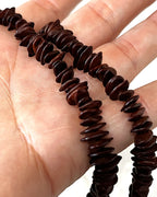 Jewellery: Leucaena "Jumbie Bead" Natural Seed Pod Multi-Wrap Opera Statement Strand