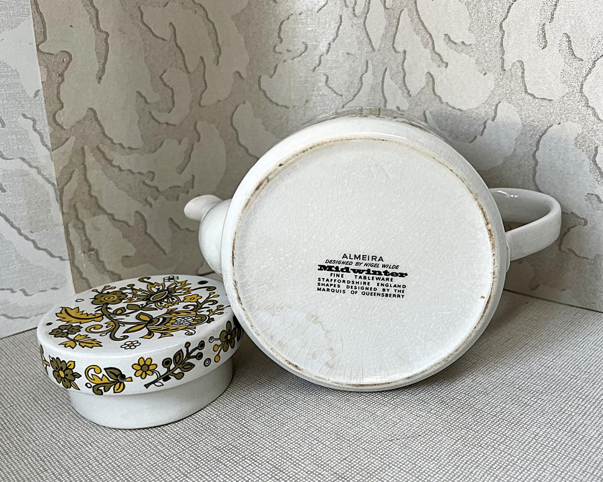 Tableware: Midwinter Almeira Teapot