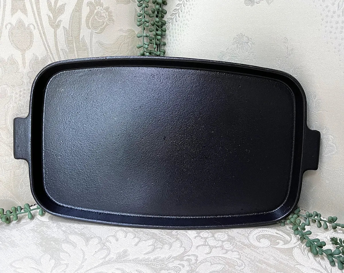 Cast Iron: Best Duty Cast Iron Breakfast Plate Griddle