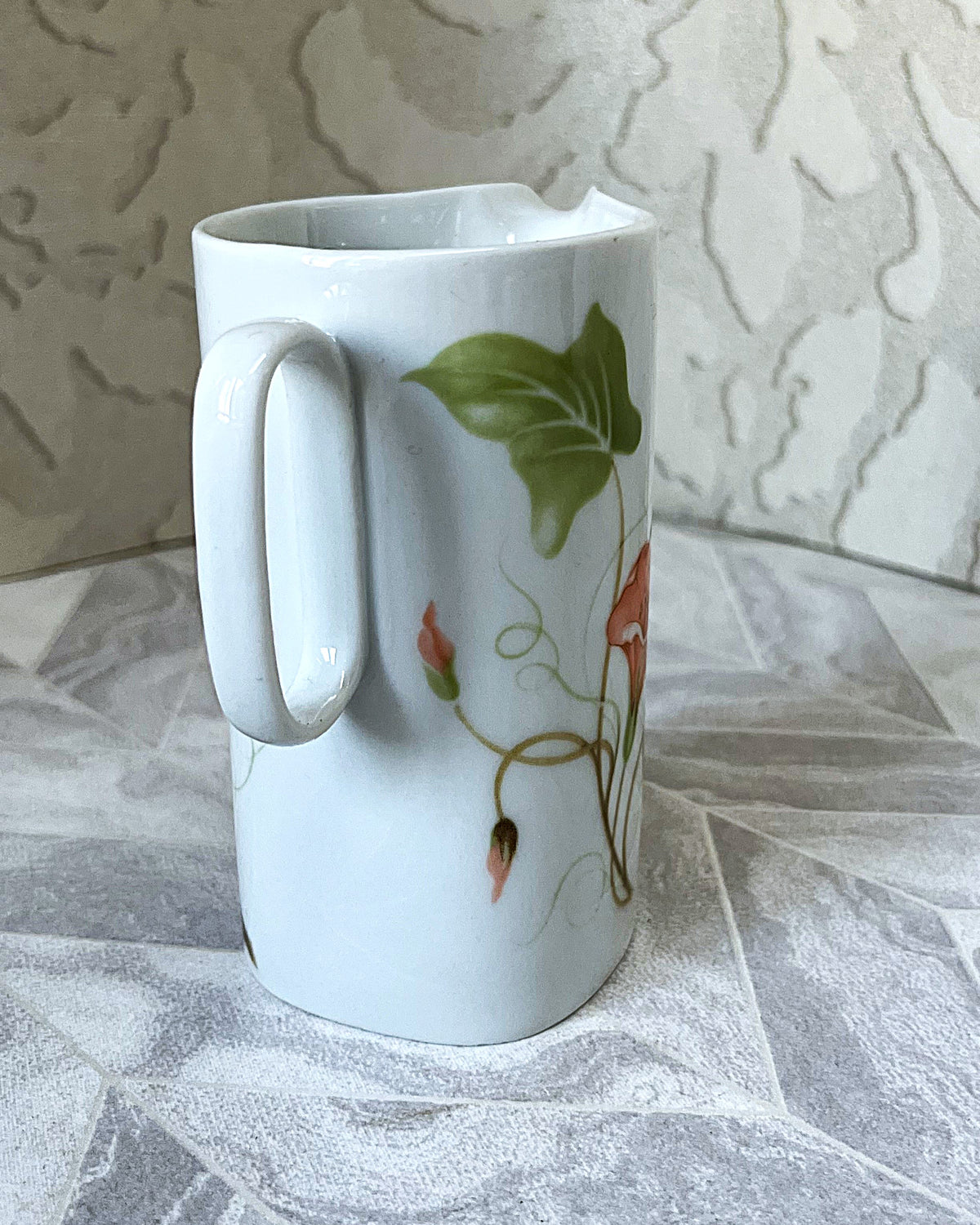 Tableware: Langenthal Swiss Porcelain "Morning Glory" Creamer Pitcher