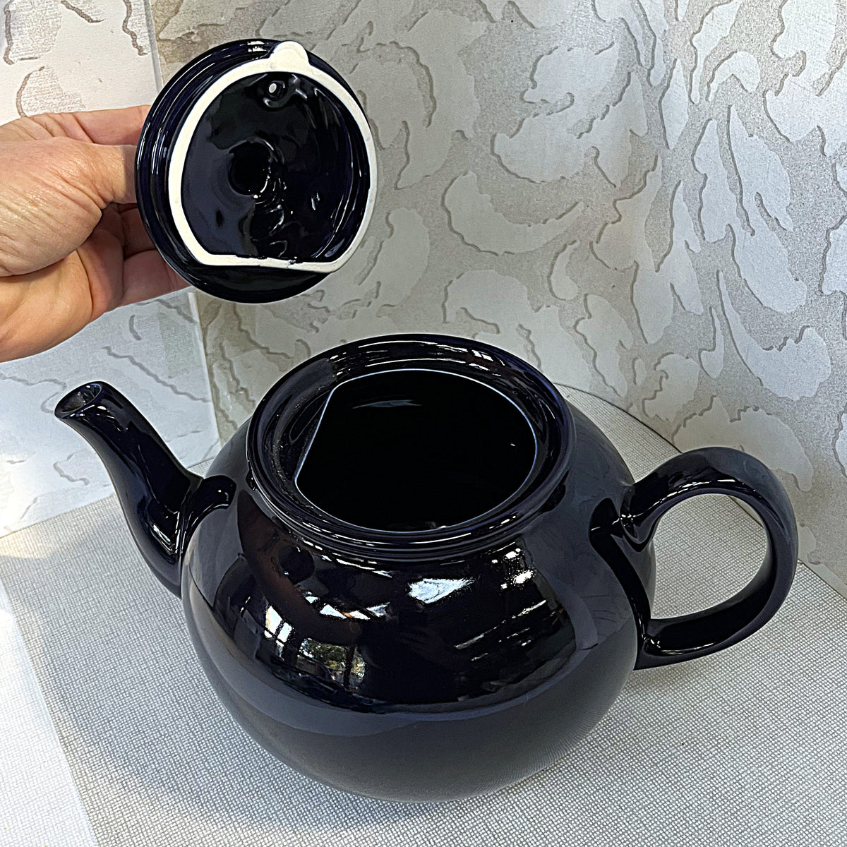 Tableware: Price & Kensington Pristine Cobalt Blue Teapot