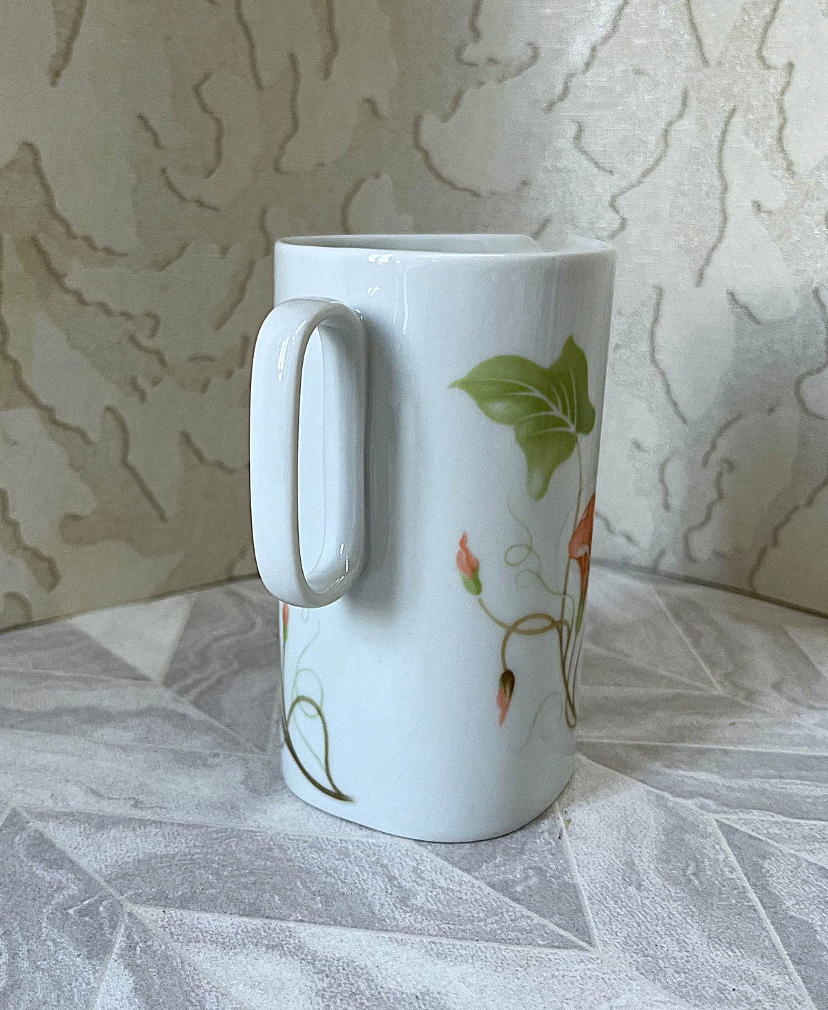 Tableware: Langenthal Swiss Porcelain "Morning Glory" Milk Pitcher